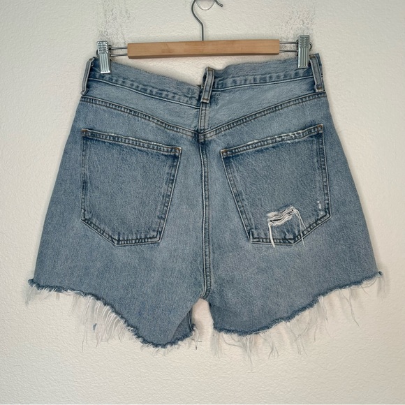 Agolde Criss Cross Short in Symbol 29 - Picture 7 of 12